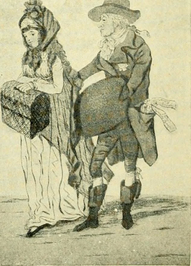 An illustration from English costume, 1906, leaf 174