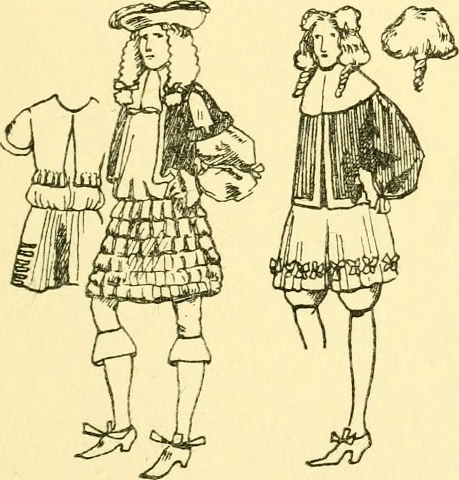 An illustration from English costume, 1906, leaf 19