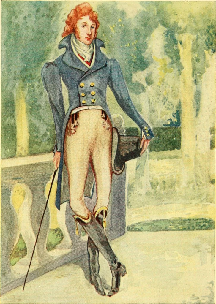 An illustration from English costume, 1906, leaf 193