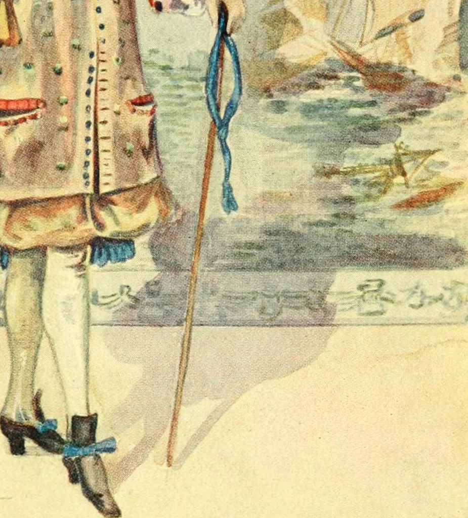 An illustration from English costume, 1906, leaf 25