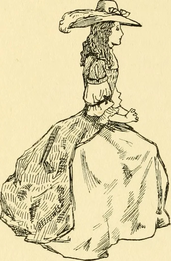 An illustration from English costume, 1906, leaf 36
