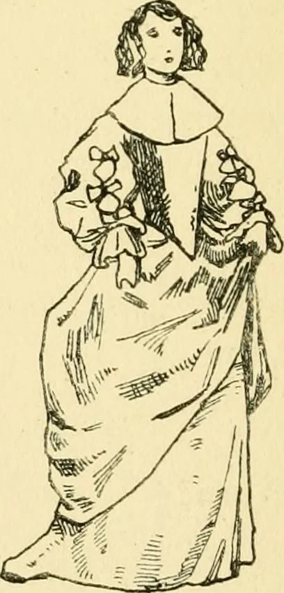 An illustration from English costume, 1906, leaf 38