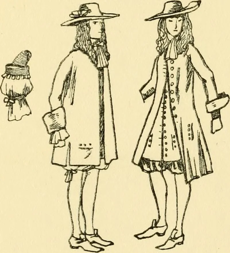 An illustration from English costume, 1906, leaf 40