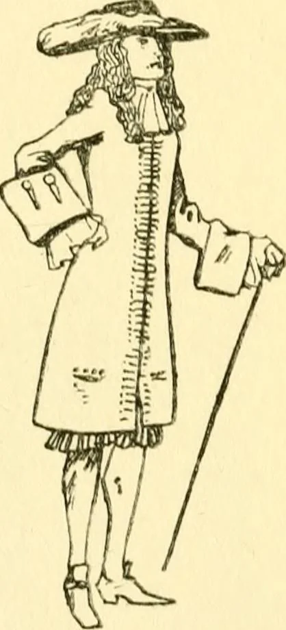 An illustration from English costume, 1906, leaf 45