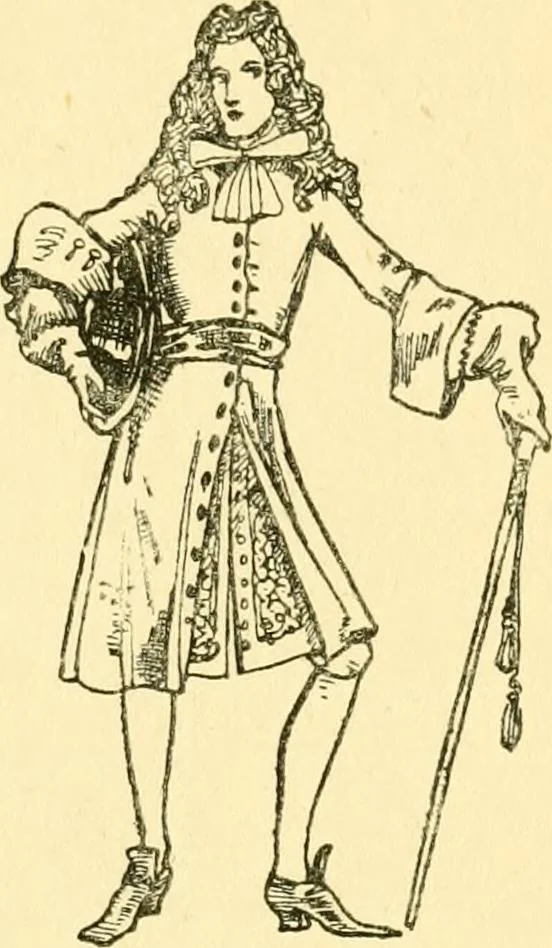 An illustration from English costume, 1906, leaf 61