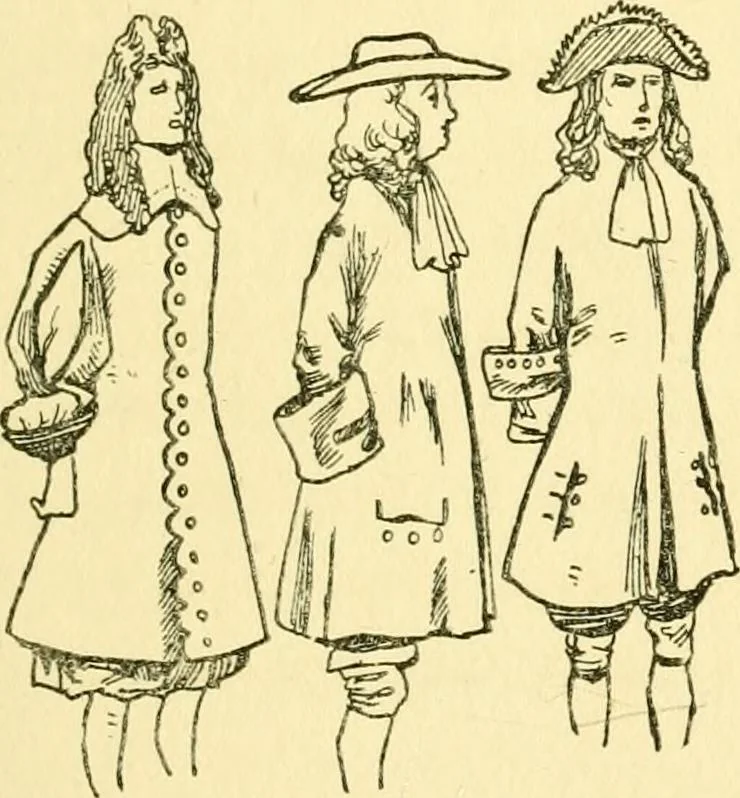 An illustration from English costume, 1906, leaf 61