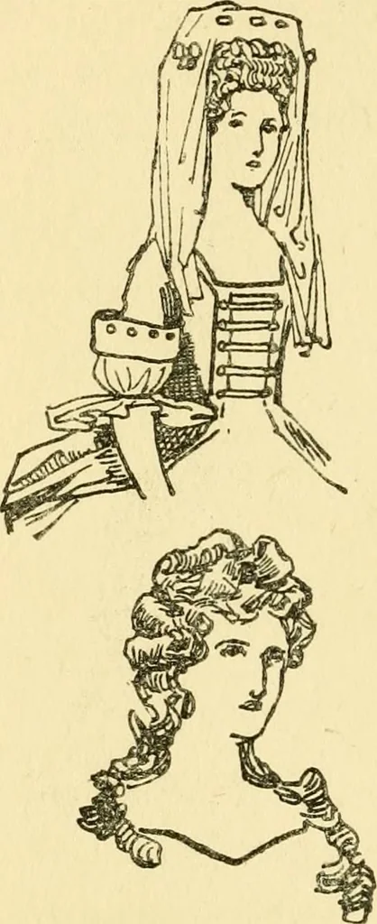 An illustration from English costume, 1906, leaf 66