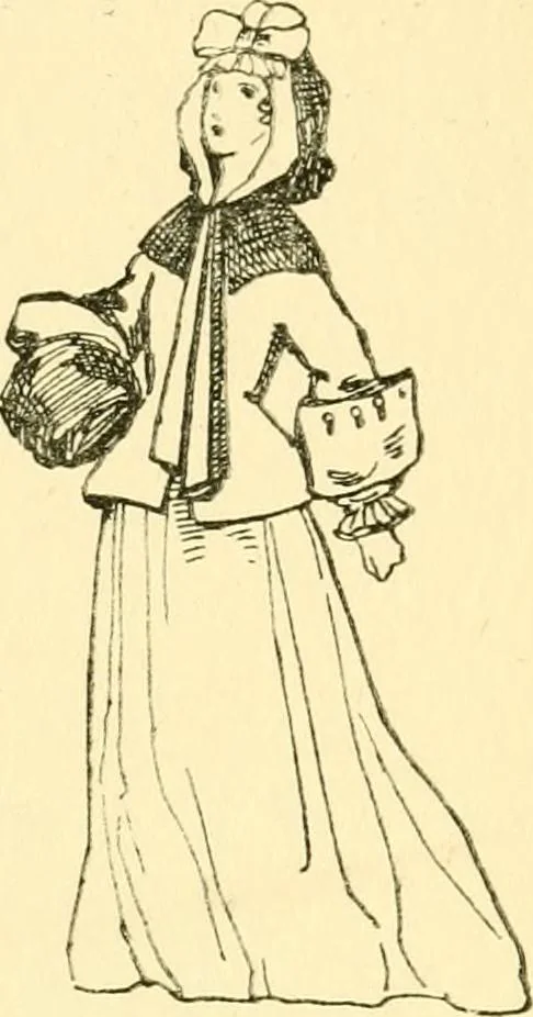 An illustration from English costume, 1906, leaf 71