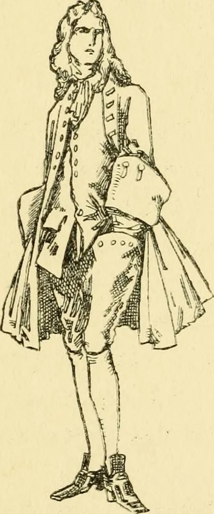 An illustration from English costume, 1906, leaf 74