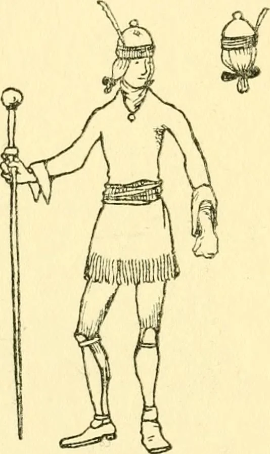 An illustration from English costume, 1906, leaf 79