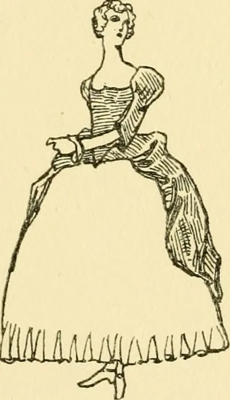 An illustration from English costume, 1906, leaf 92