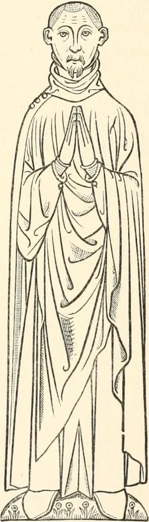 An illustration from English costume from prehistoric times to the end of the eighteenth century, 1910, leaf 123