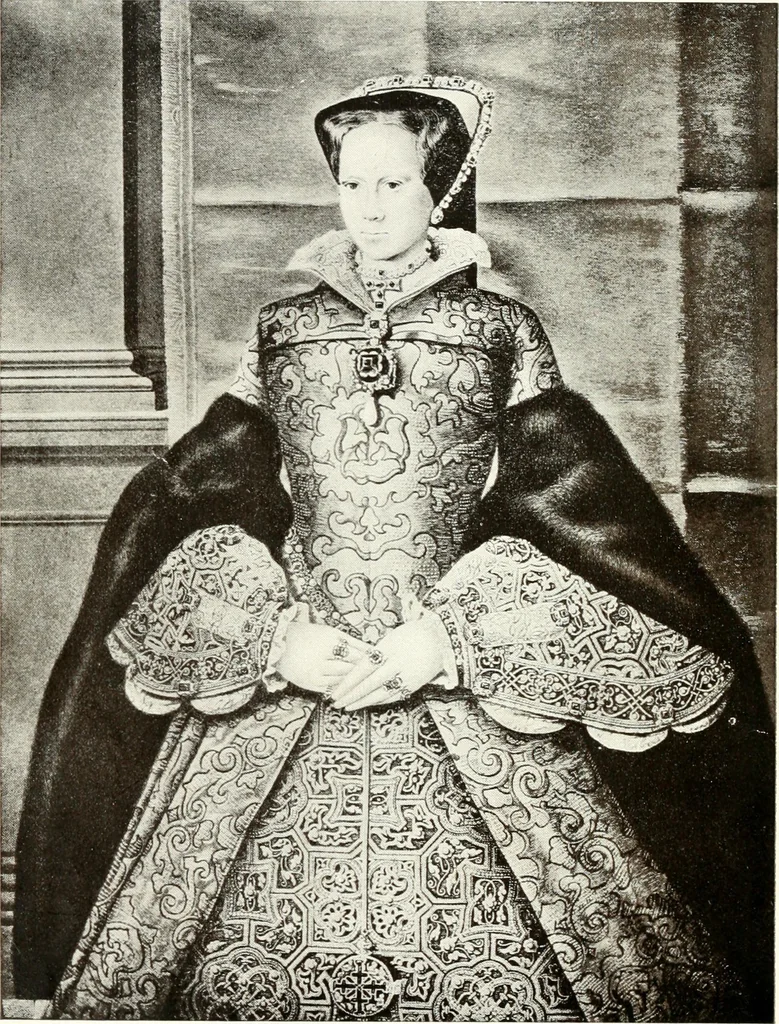An illustration from English costume from prehistoric times to the end of the eighteenth century, 1910, leaf 150
