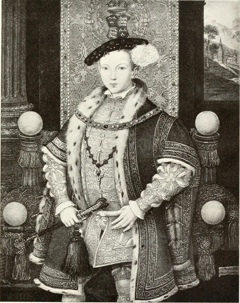 An illustration from English costume from prehistoric times to the end of the eighteenth century, 1910, leaf 153
