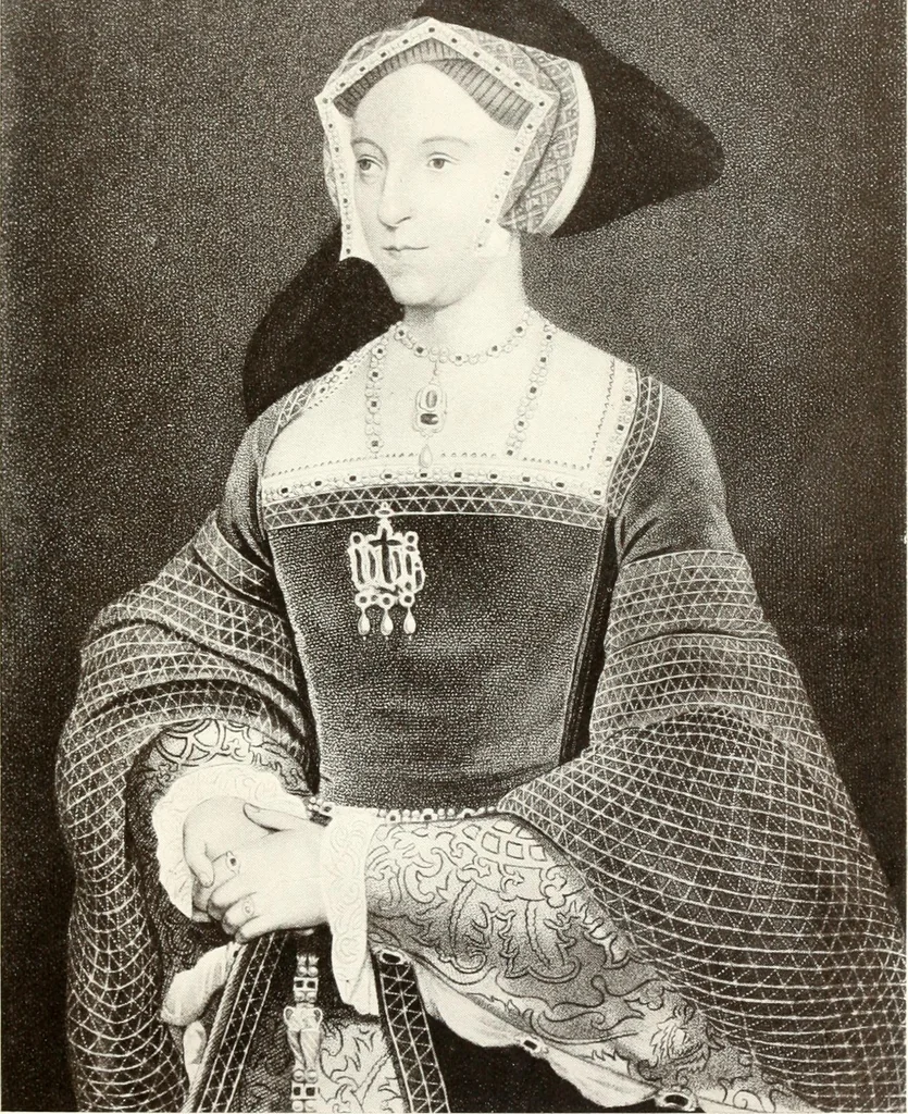 An illustration from English costume from prehistoric times to the end of the eighteenth century, 1910, leaf 159