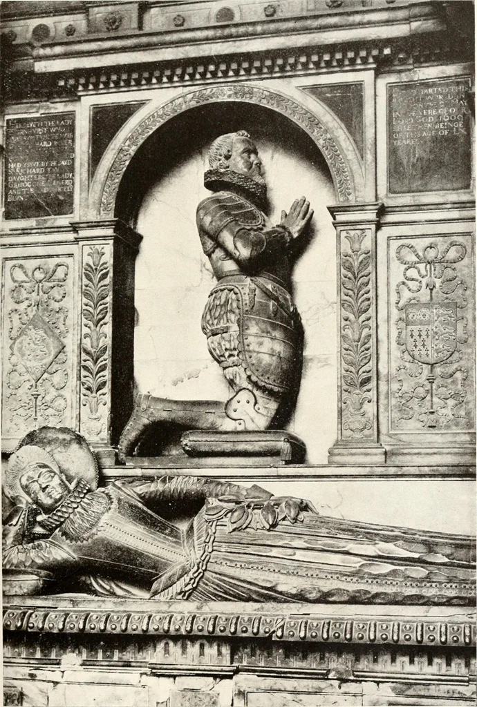 An illustration from English costume from prehistoric times to the end of the eighteenth century, 1910, leaf 189