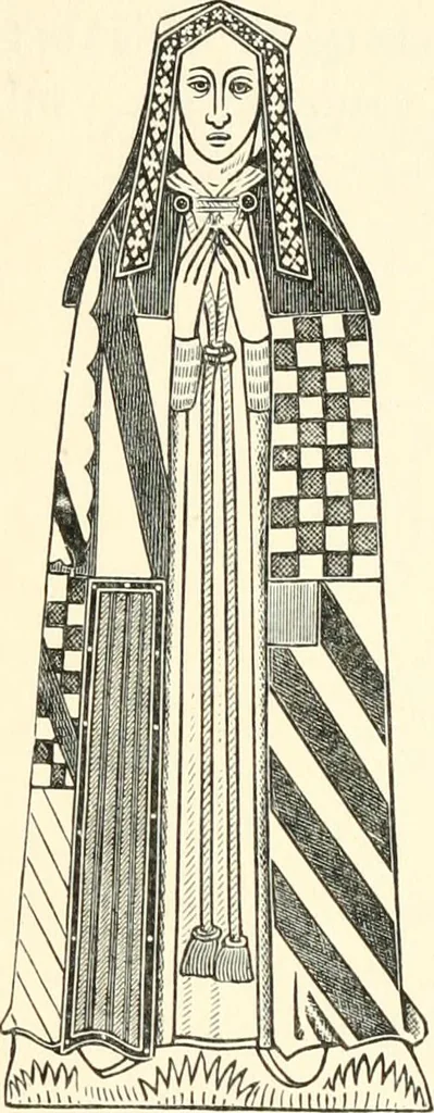 An illustration from English costume from prehistoric times to the end of the eighteenth century, 1910, leaf 276