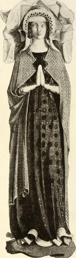 An illustration from English costume from prehistoric times to the end of the eighteenth century, 1910, leaf 287