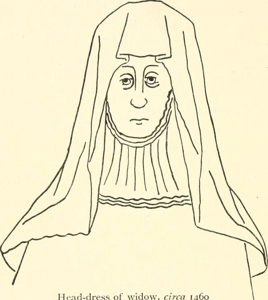 An illustration from English costume from prehistoric times to the end of the eighteenth century, 1910, leaf 300
