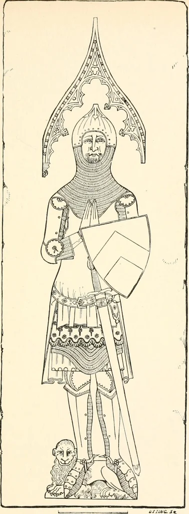An illustration from English costume from prehistoric times to the end of the eighteenth century, 1910, leaf 329