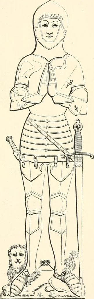 An illustration from English costume from prehistoric times to the end of the eighteenth century, 1910, leaf 331