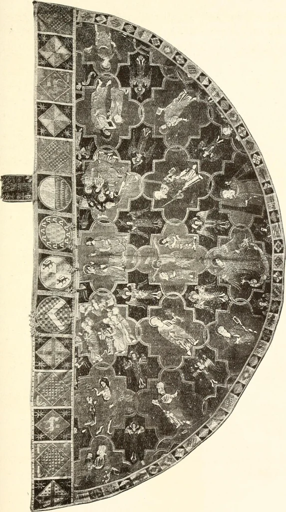 An illustration from English costume from prehistoric times to the end of the eighteenth century, 1910, leaf 365