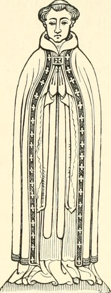 An illustration from English costume from prehistoric times to the end of the eighteenth century, 1910, leaf 368