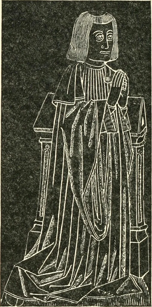 An illustration from English costume from prehistoric times to the end of the eighteenth century, 1910, leaf 370
