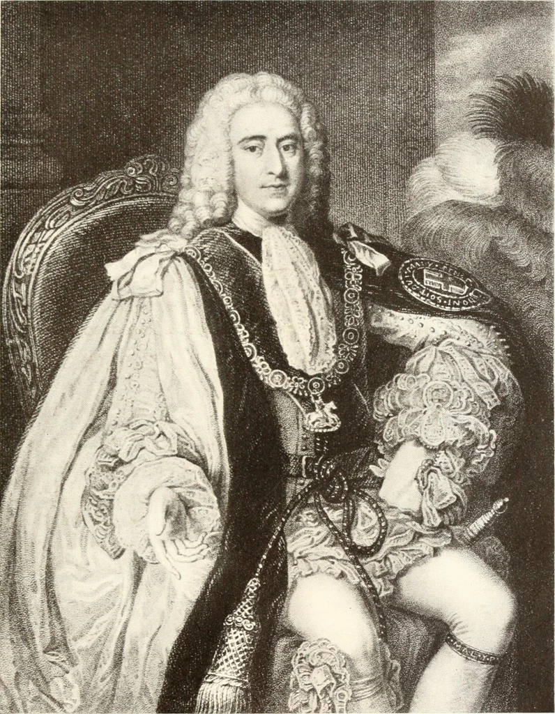 An illustration from English costume from prehistoric times to the end of the eighteenth century, 1910, leaf 407