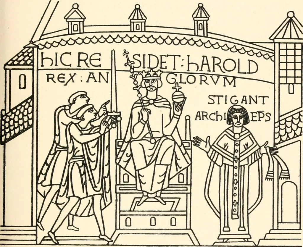 An illustration from English costume from prehistoric times to the end of the eighteenth century, 1910, leaf 81