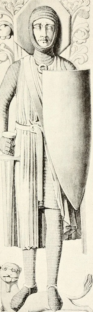 An illustration from English costume from prehistoric times to the end of the eighteenth century, 1910, leaf 89