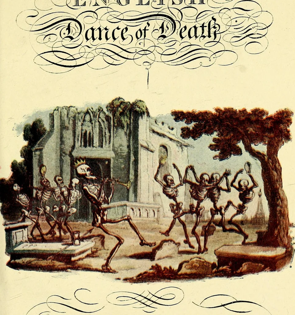 An illustration from The English dance of death, from the designs of Thomas Rowlandson;, 1903, leaf 11