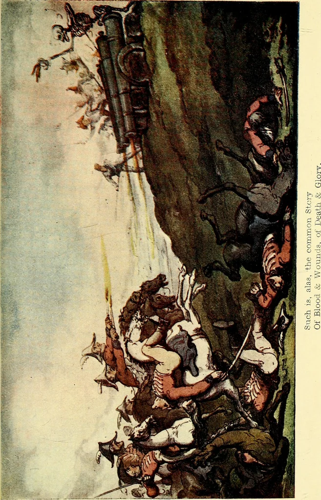 An illustration from The English dance of death, from the designs of Thomas Rowlandson;, 1903, leaf 309