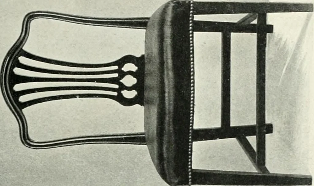An illustration from English furniture and decoration, 1680-1800, 1909, leaf 100