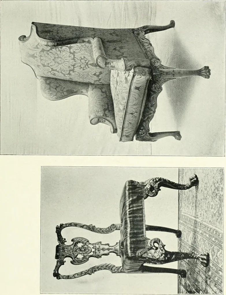 An illustration from English furniture and decoration, 1680-1800, 1909, leaf 100