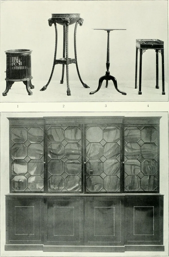 An illustration from English furniture and decoration, 1680-1800, 1909, leaf 101