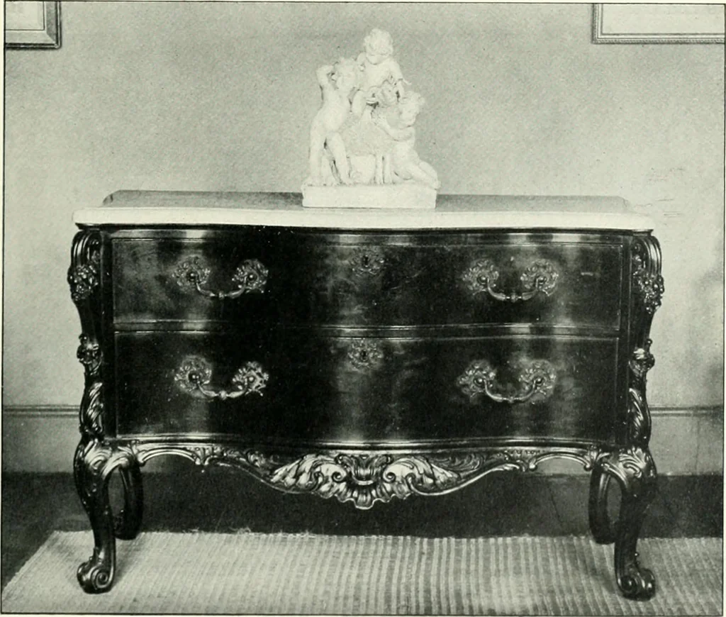 An illustration from English furniture and decoration, 1680-1800, 1909, leaf 102