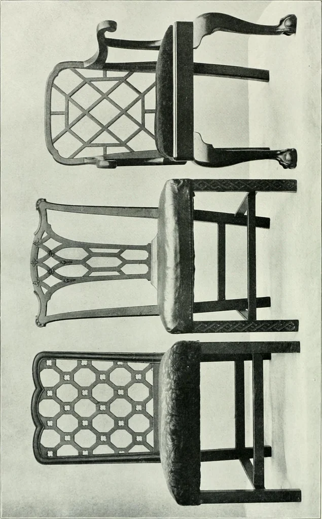 An illustration from English furniture and decoration, 1680-1800, 1909, leaf 103