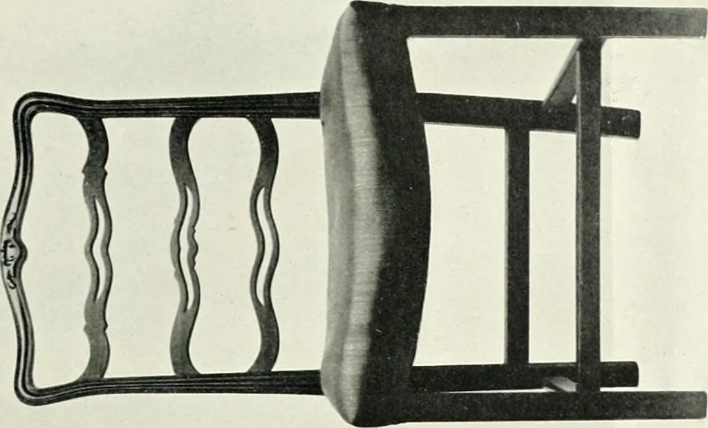 An illustration from English furniture and decoration, 1680-1800, 1909, leaf 104