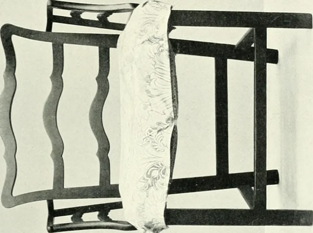 An illustration from English furniture and decoration, 1680-1800, 1909, leaf 104