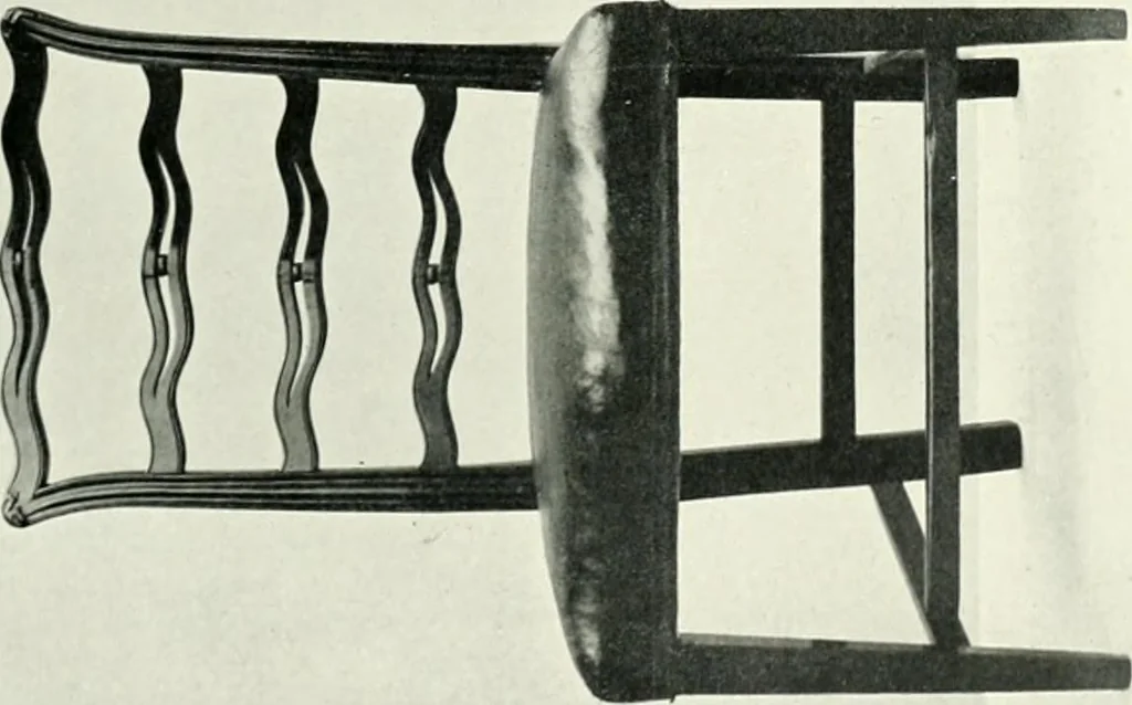 An illustration from English furniture and decoration, 1680-1800, 1909, leaf 104