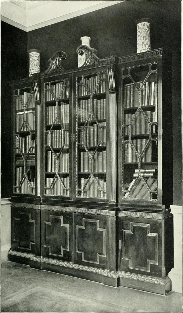 An illustration from English furniture and decoration, 1680-1800, 1909, leaf 106