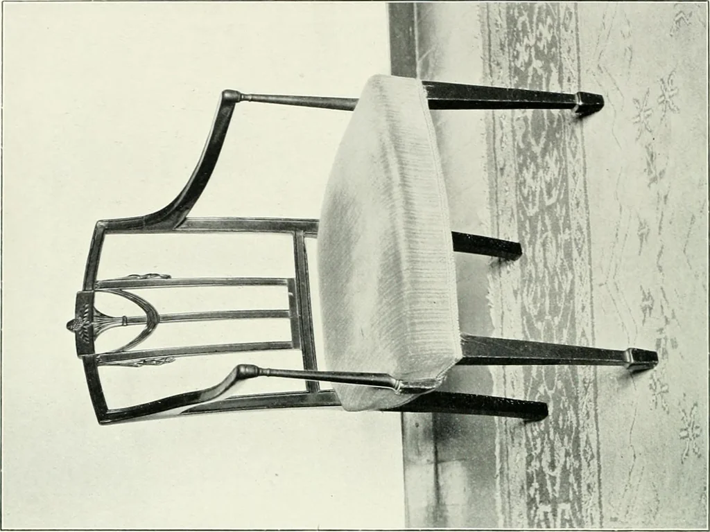 An illustration from English furniture and decoration, 1680-1800, 1909, leaf 109