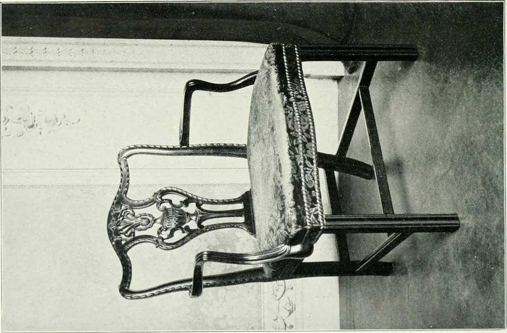 An illustration from English furniture and decoration, 1680-1800, 1909, leaf 109