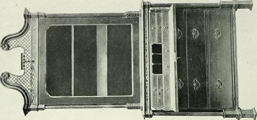 An illustration from English furniture and decoration, 1680-1800, 1909, leaf 111
