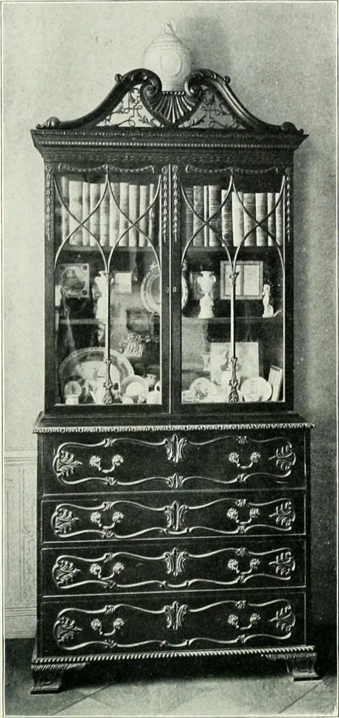 An illustration from English furniture and decoration, 1680-1800, 1909, leaf 111