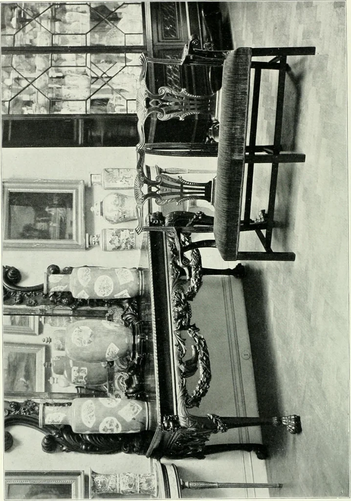 An illustration from English furniture and decoration, 1680-1800, 1909, leaf 115