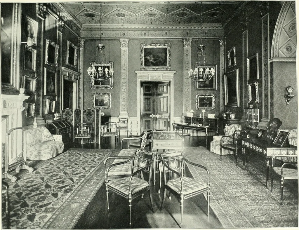 An illustration from English furniture and decoration, 1680-1800, 1909, leaf 126
