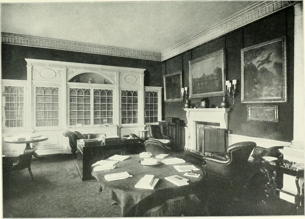 An illustration from English furniture and decoration, 1680-1800, 1909, leaf 134