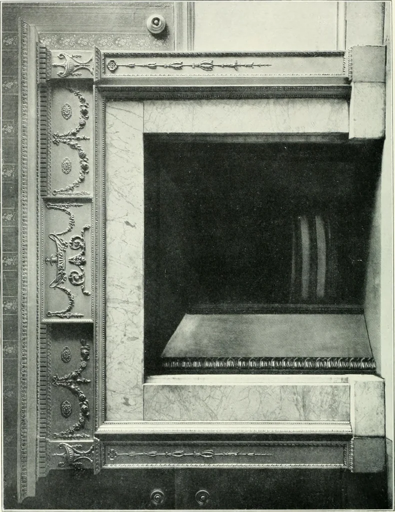 An illustration from English furniture and decoration, 1680-1800, 1909, leaf 141